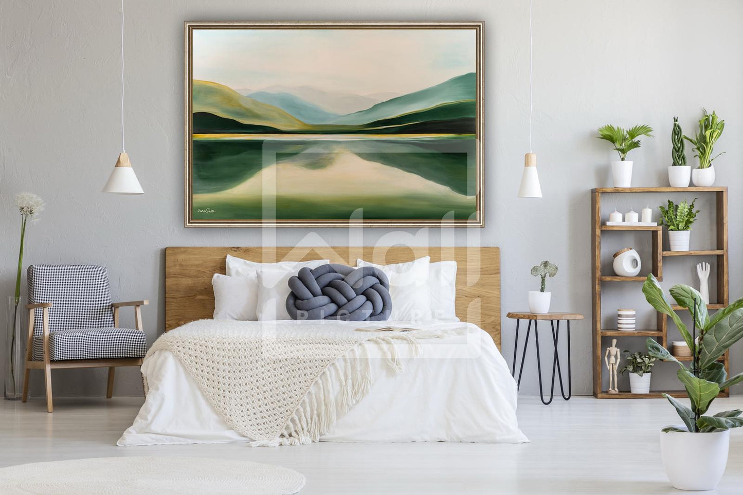 נוף הררי פסטורלי