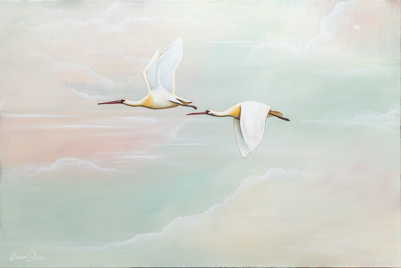 Harmonious Flight of Two