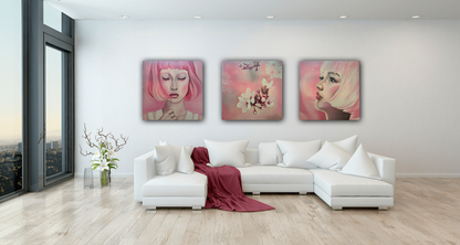 Breath – Japanese Woman with Pink Hair Profile