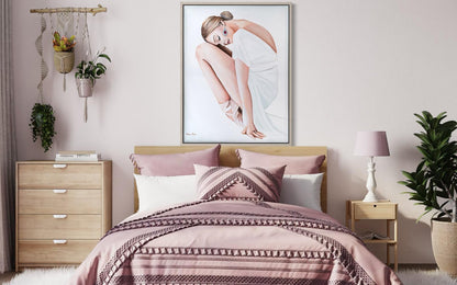 רקדנית בלבן