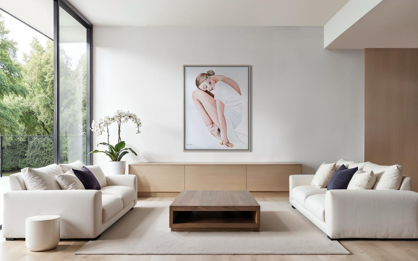 רקדנית בלבן