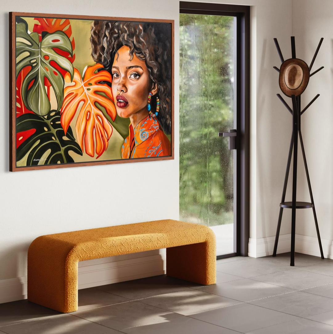 Girl with Beaded Earring